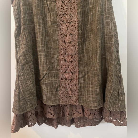 Blue Bird Lace Tunic in size L - Picture 2 of 4